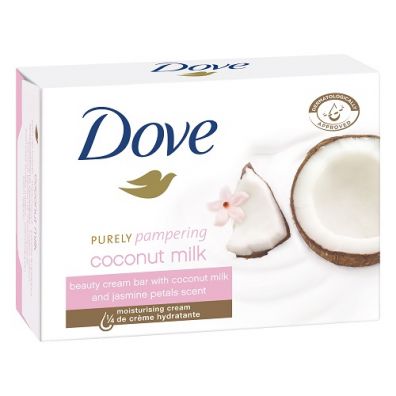 Dove Purely Pampering mydło w kostce Coconut Milk & Jasmine Petals Scent 100 g