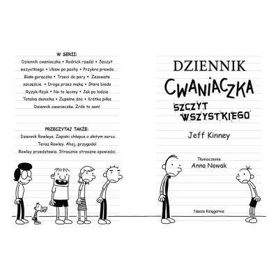 Szczyt wszystkiego. Dziennik cwaniaczka. Tom 3