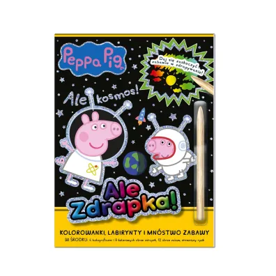 �winka Peppa. Ale zdrapka! Ale kosmos!