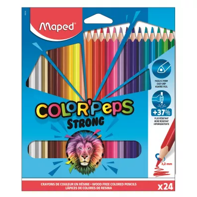 Maped Kredki Colorpeps Strong tr�jk�tne 24 szt.