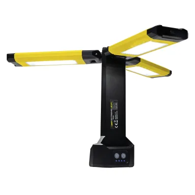 Plast-Rol Lampa warsztatowa led potrjna na statywie lw-3as
