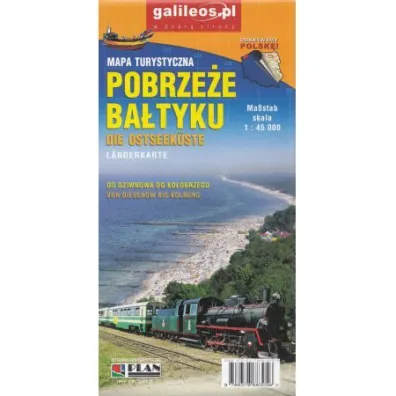 Pobrze�e Ba�tyku 1:45 000 Mapa turystyczna