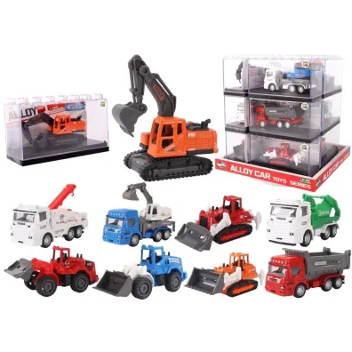 Autko w klocku 1:64 budowlane MIX Pro Kids