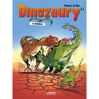 Dinozaury w komiksie. Tom 2 - Arnaud Plumeri