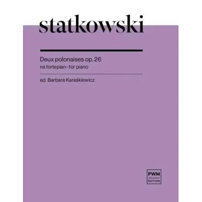 Deux polonaises op. 26 nuty na fortepian - Roman Statkowski