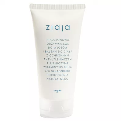 Ziaja Hialuronowa od�ywka SOS do w�os�w i balsam do cia�a 160 ml