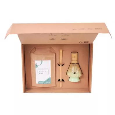 Matcha Bros Ceremonial Matcha Gift Box Zestaw startowy Matcha 50 g
