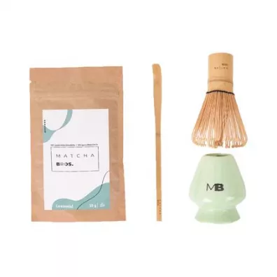 Matcha Bros Ceremonial Matcha Gift Box Zestaw startowy Matcha 50 g