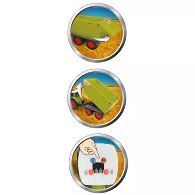 Traktor Claas Mini + przyczepa Cargos Malik