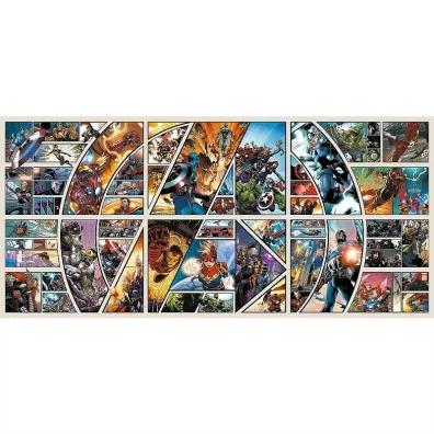 Puzzle 9000 el. UFT Marvel - Across The Comic Universe Trefl
