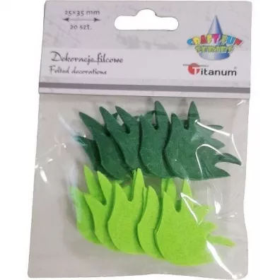 Titanum Filcowa trawa mix 20 szt.