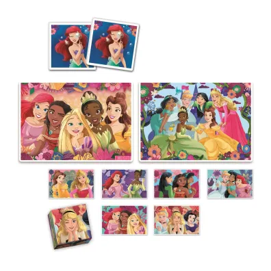 Puzzle 30+48 el. + Memo + 6 klock�w Edukit Ksi�na Clementoni