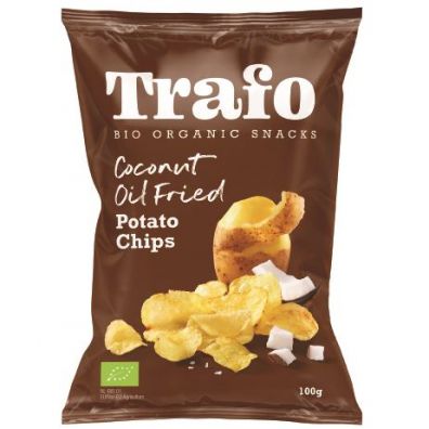 Trafo Chipsy ziemniaczane smaone na oleju kokosowym 100 g Bio