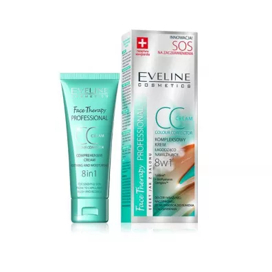 Eveline Cosmetics Kompleksowy krem �agodz�co-nawil�aj�cy do cery wra�liwej i naczynkowej 30 ml