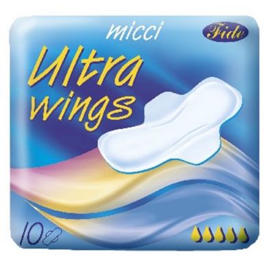 Micci Ultra Wings ultracienkie podpaski 10 szt.