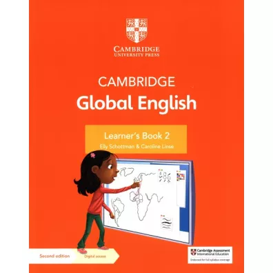 Cambridge Global English Learner`s Book 2 with Digital Access (1 Year) - Caroline Linse, Elly Schottman