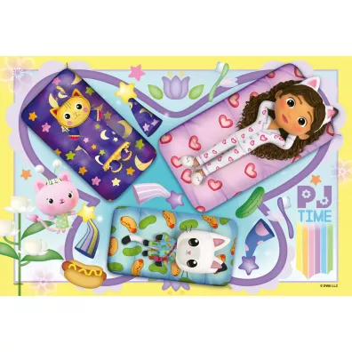 Puzzle dla dzieci 2x12 el. Koci Domek Gabi Ravensburger
