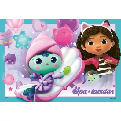 Puzzle dla dzieci 2x12 el. Koci Domek Gabi Ravensburger