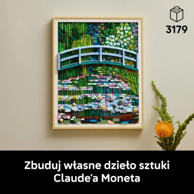 LEGO ART Claude Monet — Most nad stawem z liliami wodnymi 31220