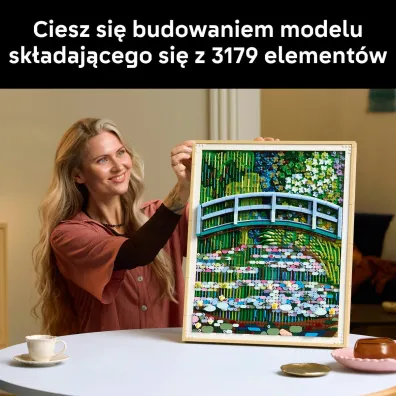 LEGO ART Claude Monet — Most nad stawem z liliami wodnymi 31220