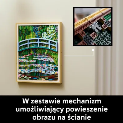 LEGO ART Claude Monet — Most nad stawem z liliami wodnymi 31220