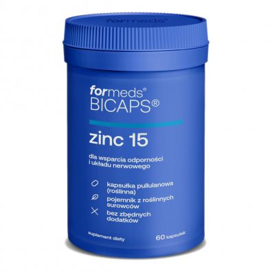 Formeds Bicaps Zinc 15 Suplement diety 60 kaps.