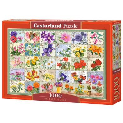 Puzzle 1000 el. Kwiaty Castorland