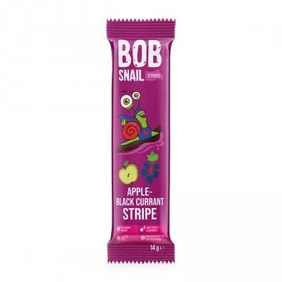 Bob Snail Przekska jabkowo-porzeczkowa bez dodatku cukru 14 g