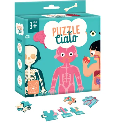 Puzzle Cia�o Cz�owieka 3+ Kangur