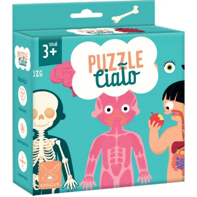 Puzzle Cia�o Cz�owieka 3+ Kangur