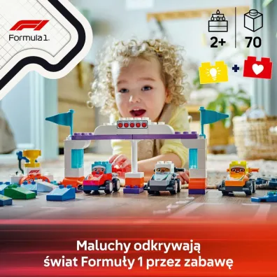 LEGO DUPLO Town Bolidy i kierowcy F1® 10445