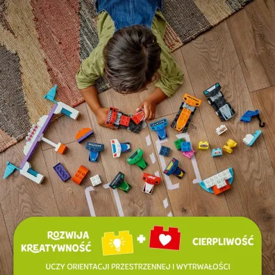 LEGO DUPLO Town Bolidy i kierowcy F1® 10445