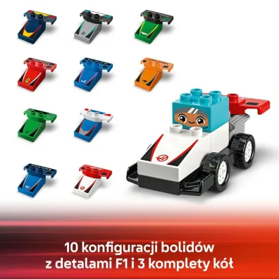 LEGO DUPLO Town Bolidy i kierowcy F1® 10445