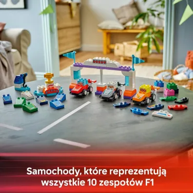 LEGO DUPLO Town Bolidy i kierowcy F1® 10445