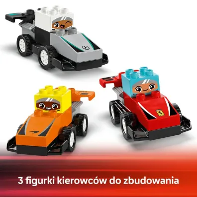 LEGO DUPLO Town Bolidy i kierowcy F1® 10445