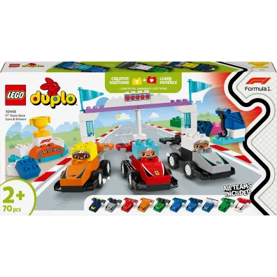 LEGO DUPLO Town Bolidy i kierowcy F1® 10445