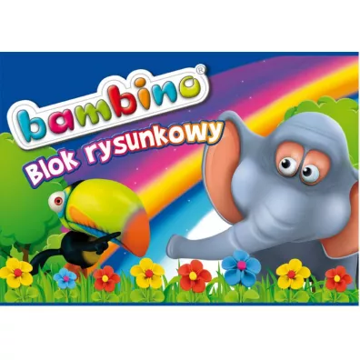 St. Majewski Blok rysunkowy A4 Bambino bia�y