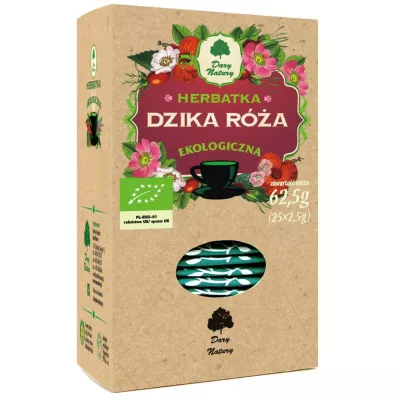 Dary Natury Herbatka z dzikiej r�y 25 x 2,5 g Bio