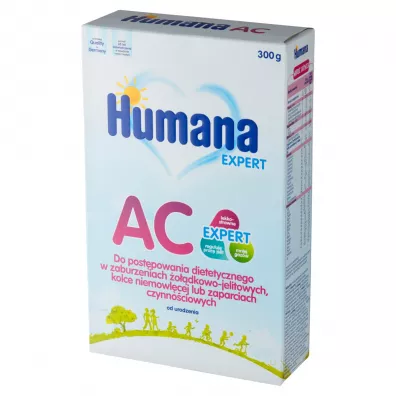 Humana Expert AC �ywno�� specjalnego przeznaczenia medycznego od urodzenia 300 g