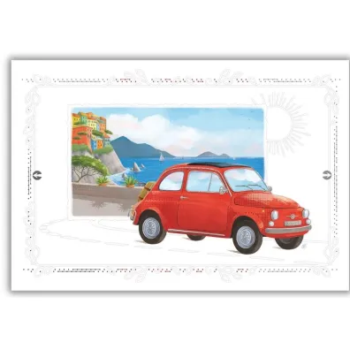 DaVinci Karnet 12x18cm + koperta Samoch�d