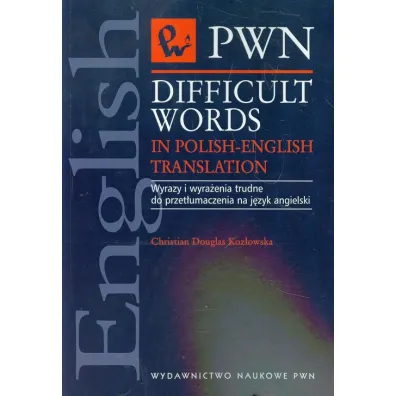 Difficult words - Christian Douglas-Koz�owska