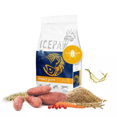 Icepaw Insect Pure karma z owadw dla dorosych psw 2 kg