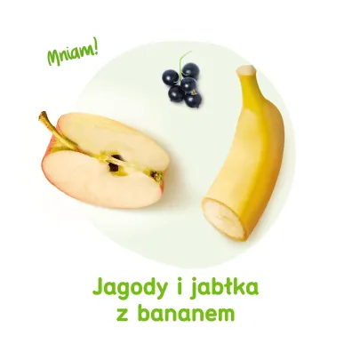 BoboVita Mus jagody i jab�ka z bananem po 6 miesi�cu 80 g