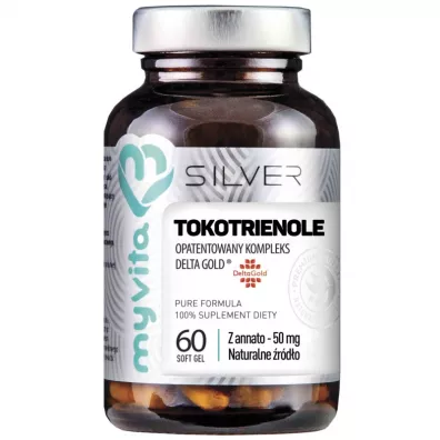 Myvita Silver 100% Tokotrienole Suplement diety 60 kaps.