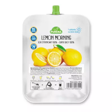 Purena Koncentrat soku z cytryny 100% 340 g