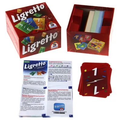 Ligretto. Czerwone pude�ko