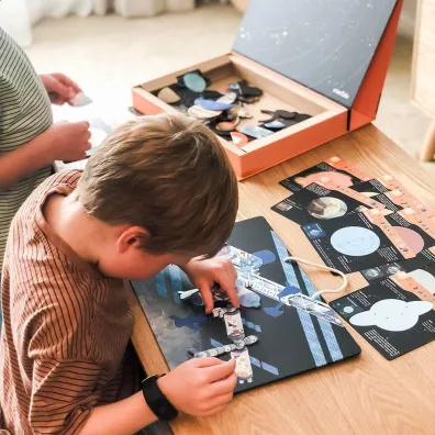 Puzzle magnetyczne Wszystko o kosmosie mierEdu