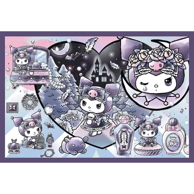 Puzzle 2x200 el. Psoty Kuromi Hello Kitty Trefl