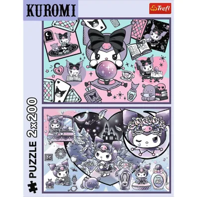 Puzzle 2x200 el. Psoty Kuromi Hello Kitty Trefl