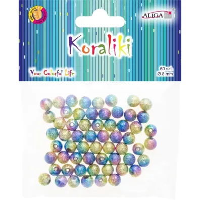 Aliga Koraliki plastikowe 8mm
